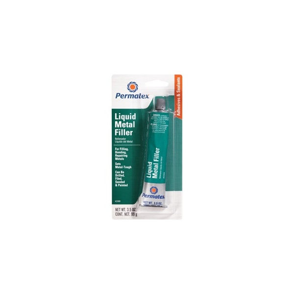 Permatex Automotive Liquid Metal Filler 3.5 fl oz. Tube Carded 25909 - main